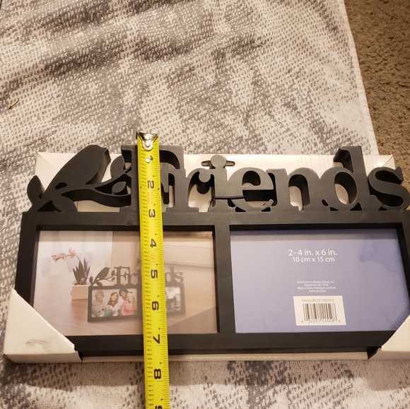 "Friends" Decor Frame, NWT, Black Friends decoration picture frames - Picture 10 of 11